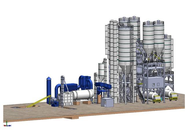 干粉砂浆生产设备 干粉砂浆生产设备